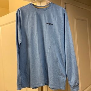 Patagonia mens p6 logo long sleeve tshirt